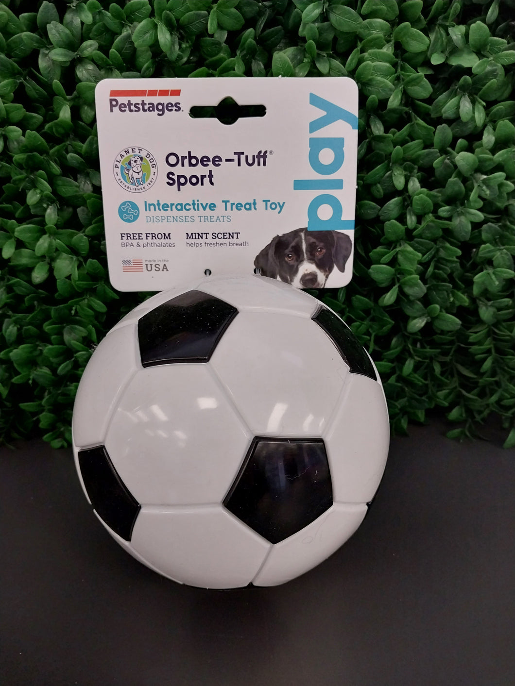 ORBEE - TUFF SOCCER BALL WHITE 125MM