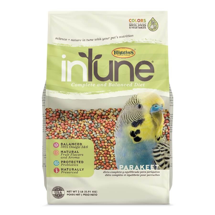 INTUNE NATURAL PARAKEET PELLETS 908GM