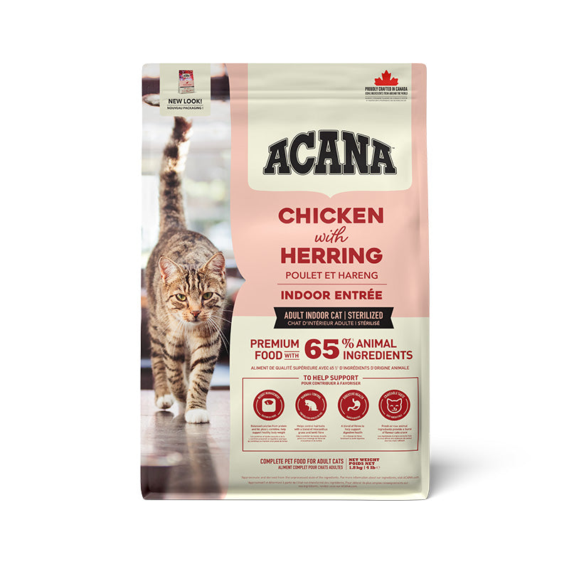 ACANA INDOOR ENTREE CAT 1.8KG