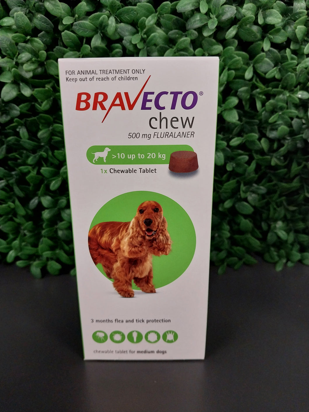 BRAVECTO TABLET - MEDIUM DOG 10-20kg