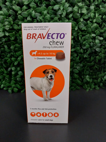 BRAVECTO TABLET - SMALL DOG 4.5-10kg