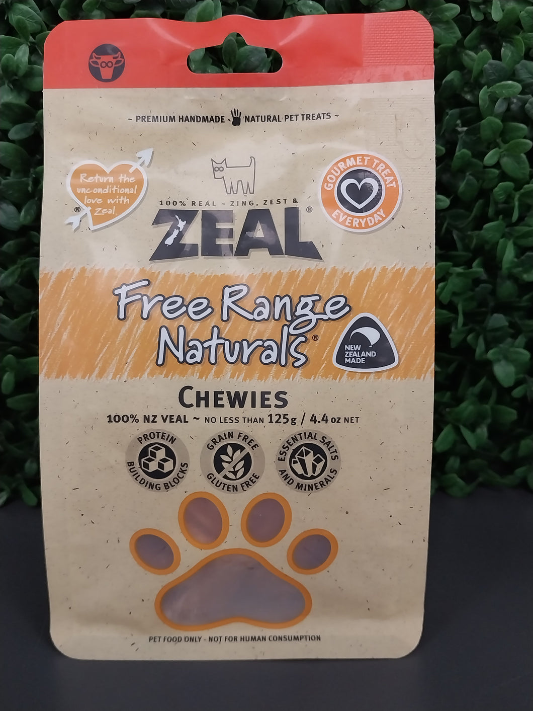 ZEAL FREE RANGE CHEWIES 125gm