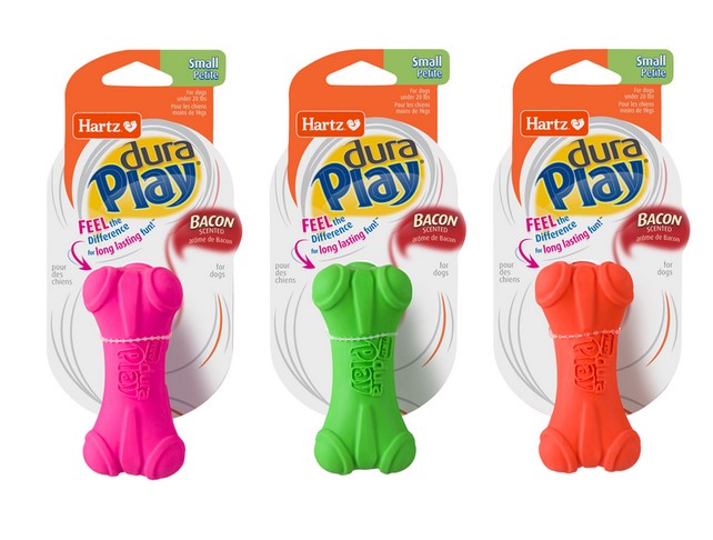 DOG TOY DURA PLAY BONE - SMALL