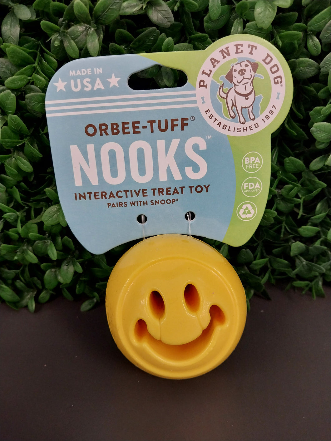 ORBEE - TUFF NOOKS YELLOW HAPPINESS 65MM