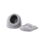 INDIE & SCOUT  OPEN PET HOOD GREY