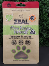 Load image into Gallery viewer, ZEAL FREE RANGE VENISON TENDONS 125gm

