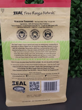 Load image into Gallery viewer, ZEAL FREE RANGE VENISON TENDONS 125gm
