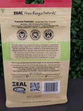 Load image into Gallery viewer, ZEAL FREE RANGE VENISON TENDONS 125gm

