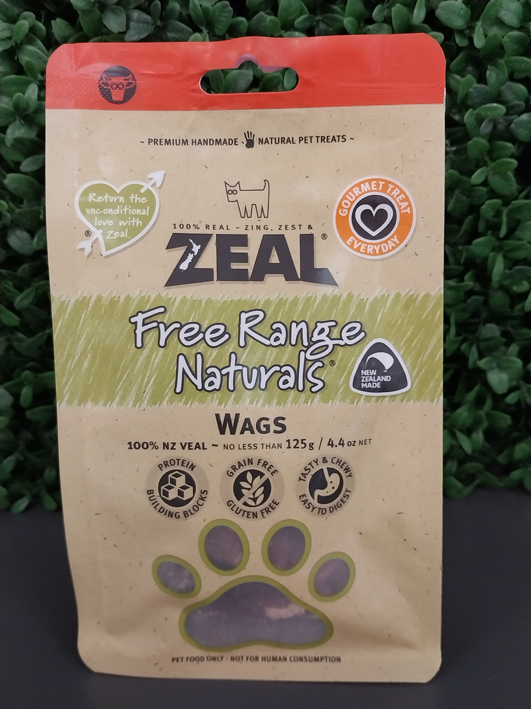 FREE RANGE WAGS 125gm