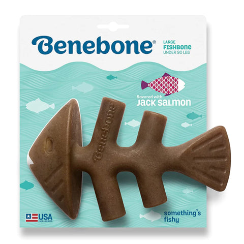 BENEBONE FISHBONE CHEW TOY - FOR LARGE DOGS