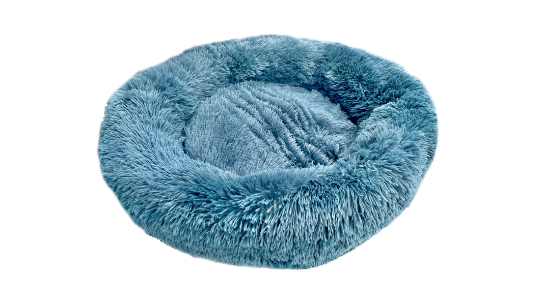CALMING PET BED BLUE OCEAN - XS 50CM