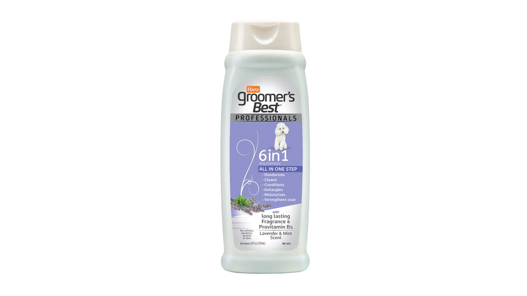 HARTZ 6 IN 1 SHAMPOO 532ML