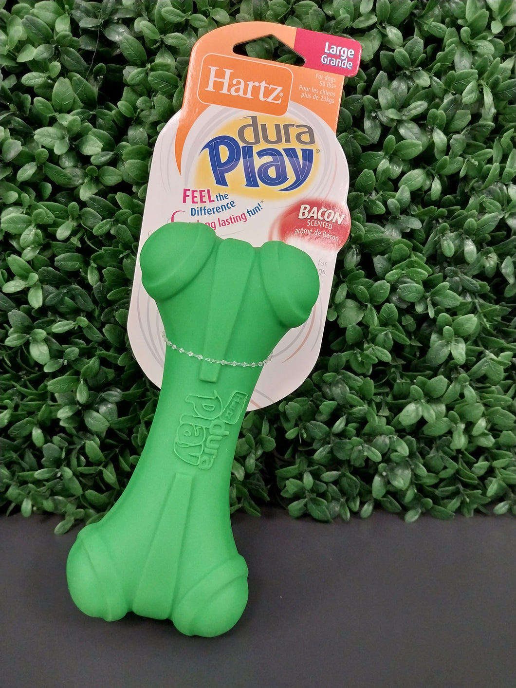 DOG TOY DURA PLAY BONE - LARGE