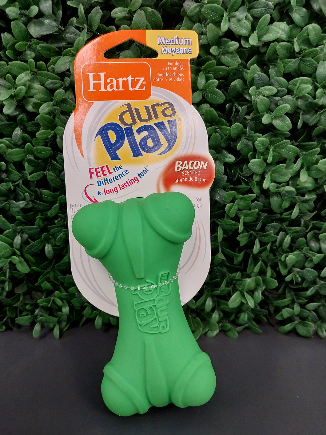 DOG TOY DURA PLAY BONE - MEDIUM