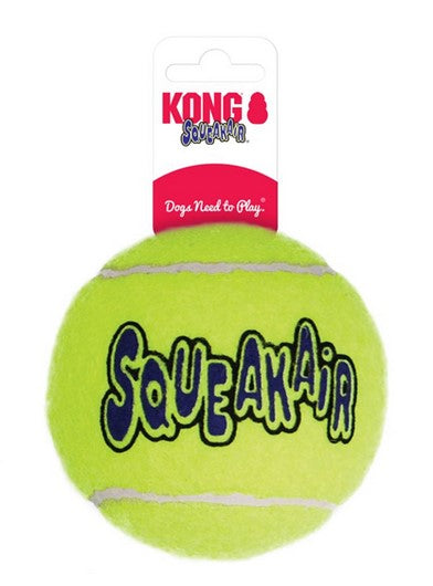 KONG AIR SQUEAKER TENNIS BALL MED