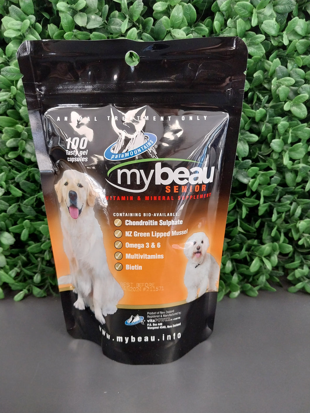 MYBEAU SENIOR DOG 100CAPS