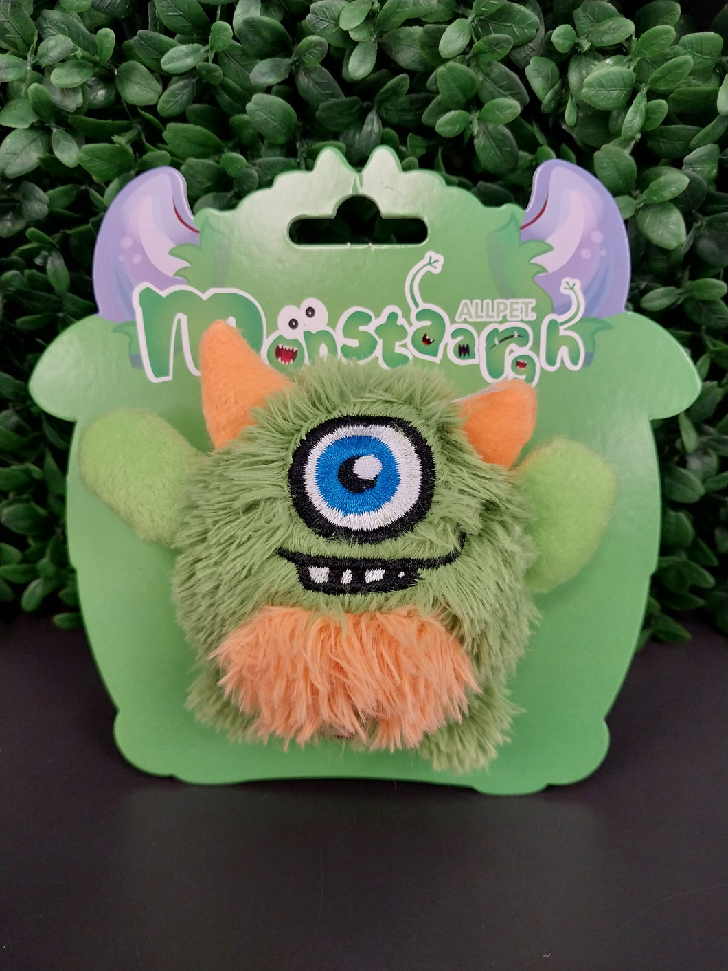 DOG TOY MONSTAAARGH GREEN SML 'FLICK'