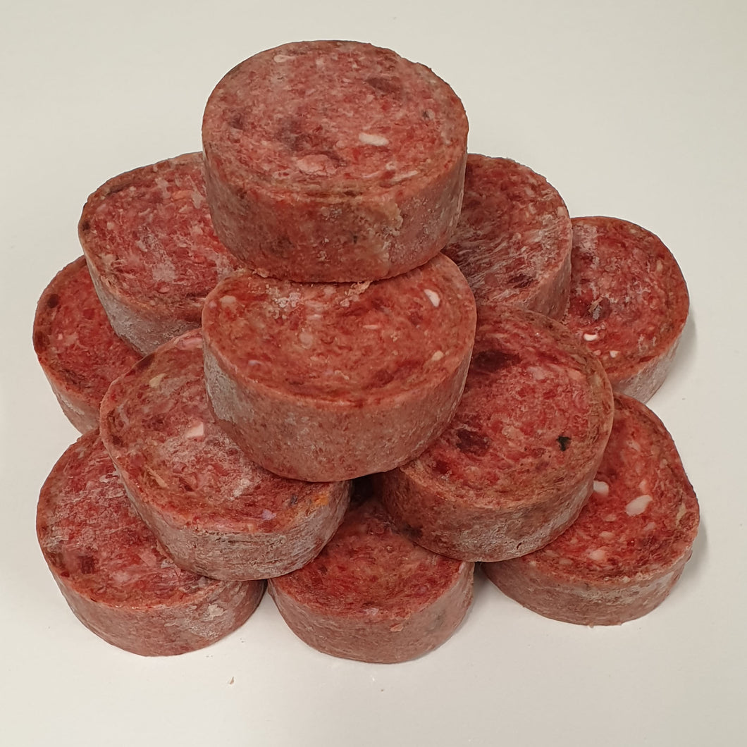 Chicken, Salmon & Heart Mince