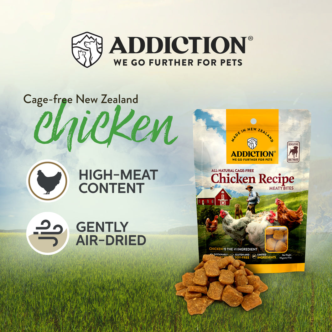 ADDICTION MEATY BITES - CHICKEN 100GM
