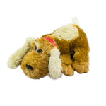 D/TOY SNUGGLE PLUSH DOG BROWN SML