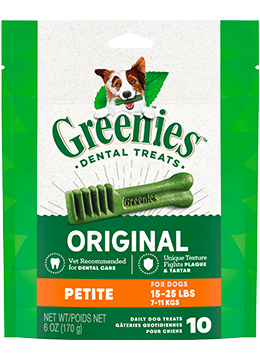 GREENIES CANINE PETITE 170gm (10 PACK)