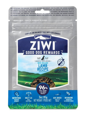 ZIWI GOOD DOG REWARDS TREATS LAMB 85gm