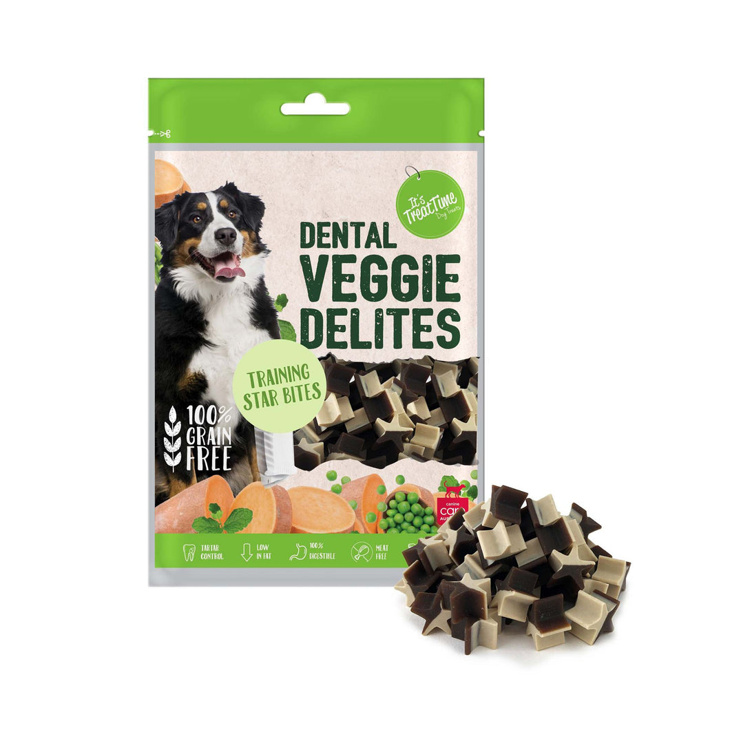 ITT VEGGIE DELIGHTS TRAINING STAR BITES 100GM