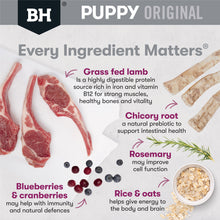 Load image into Gallery viewer, BLACKHAWK PUPPY MED BREED LAMB &amp; RICE 20KG
