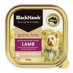 BLACK HAWK DOG GRAIN FREE - LAMB TIN 100gm