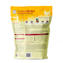 Load image into Gallery viewer, COUNTRY CHICKEN &amp; APRICOT DINNER 900GM
