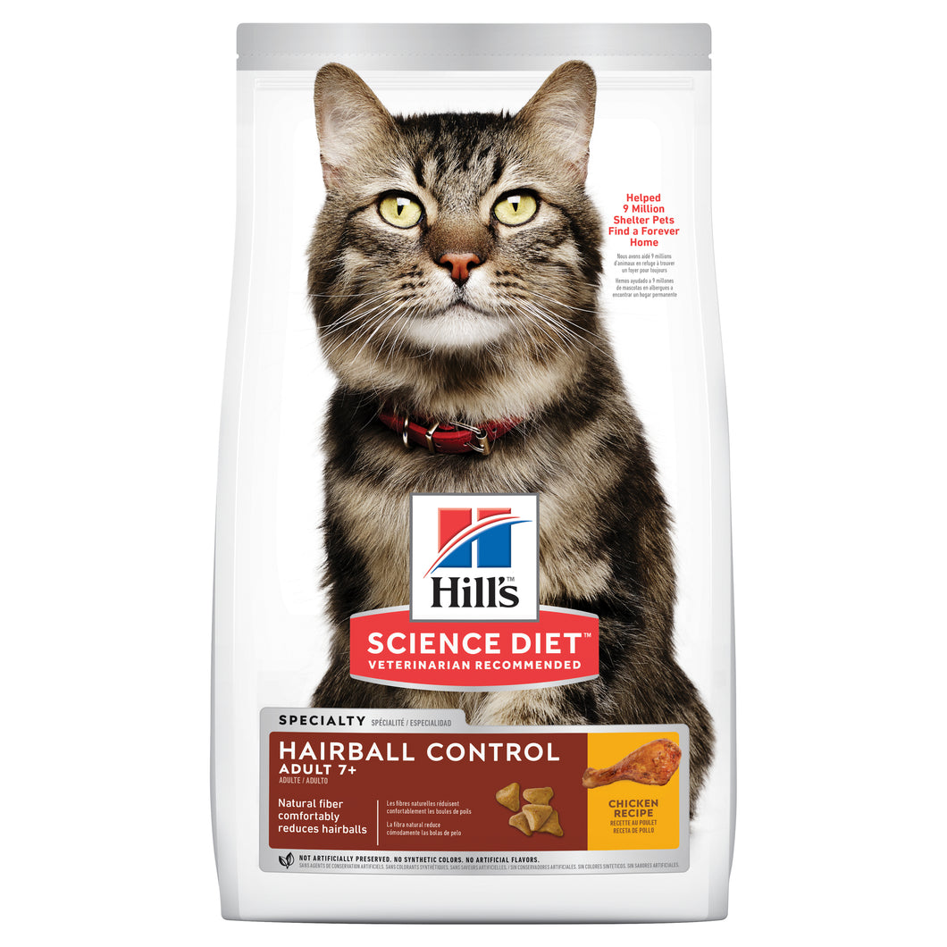 HILL'S FELINE ADULT HAIRBALL CONTROLL 4kg