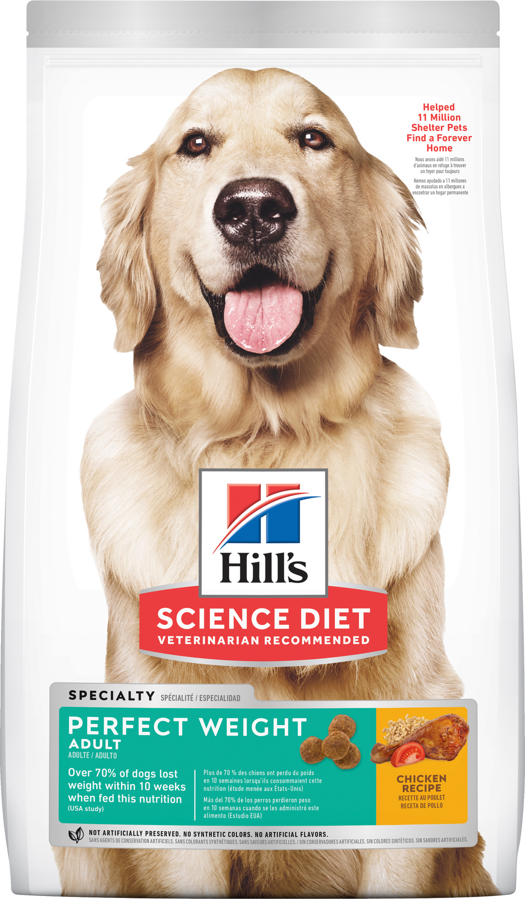 HILL'S CANINE PERFECT WEIGHT 5.44kg