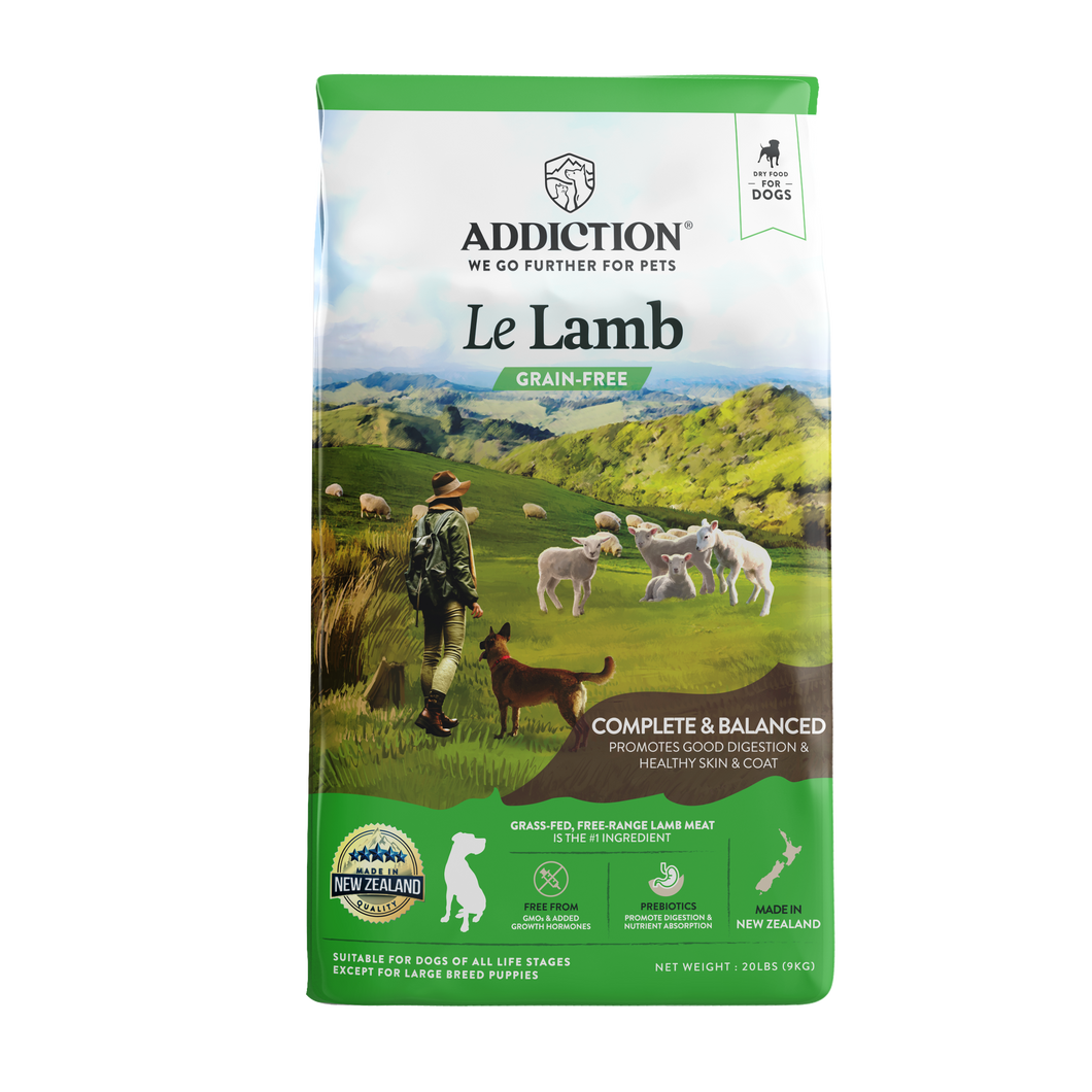 ADDICTION  LAMB DOG 15KG