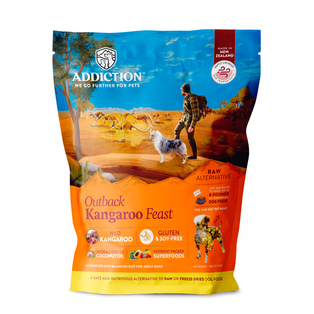 ADDICTION OUTBACK KANGAROO FEAST 900GM