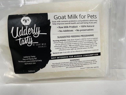 UDDERLY TASTY GOAT MILK 500ml