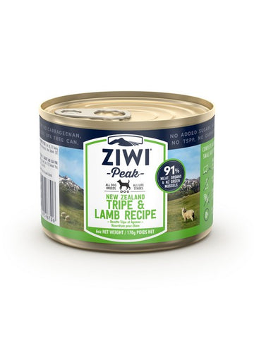ZIWI PEAK CANNED TRIPE & LAMB DOG FOOD 170GM
