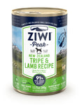 ZIWI PEAK CANNED TRIPE & LAMB DOG FOOD 390gm